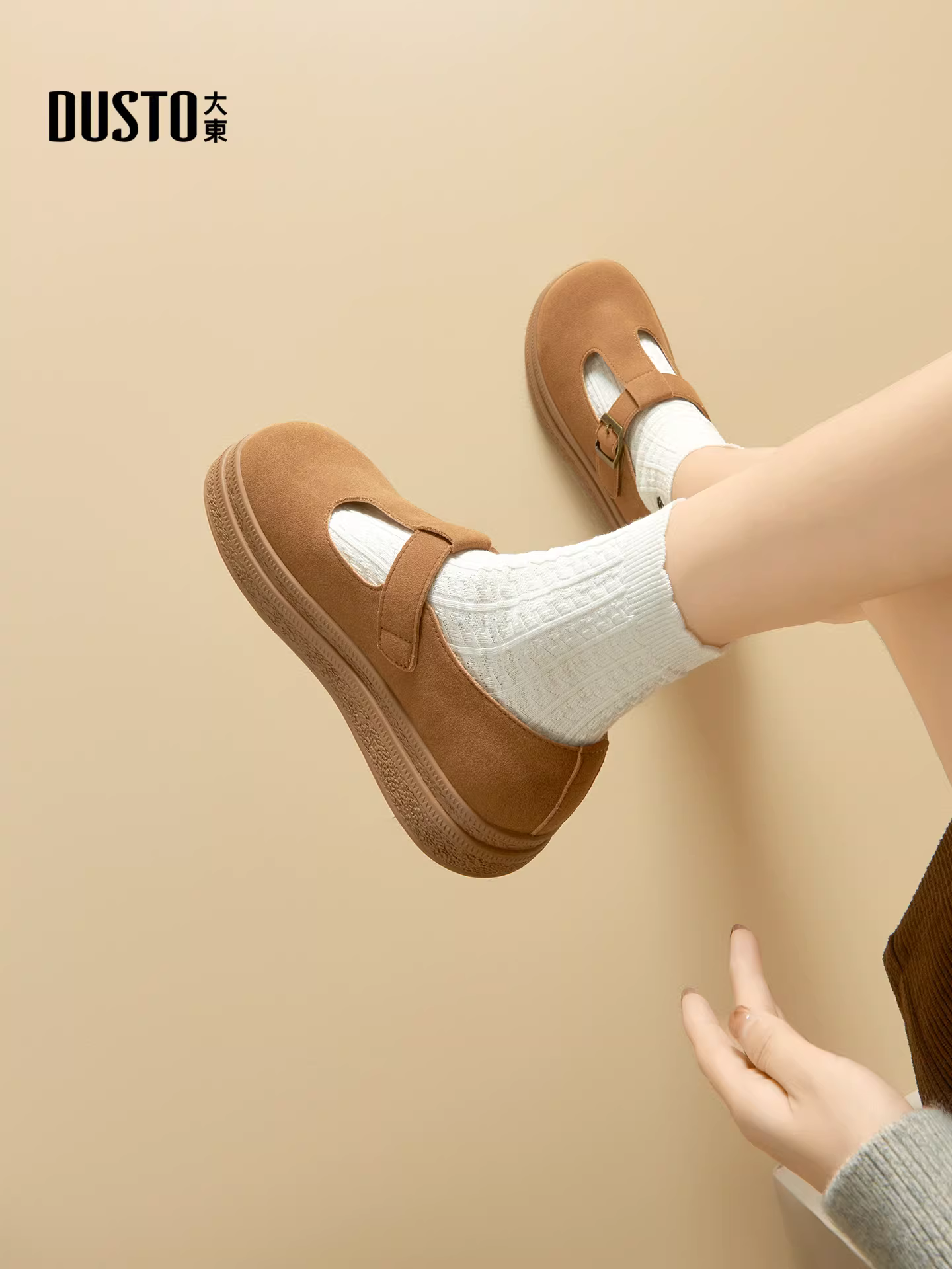 Giày Birkenstock đế dày Dadong retro dành cho nữ 2025 mới mùa thu đông kiểu lười đa năng ôm chân toàn bộ giày Birkenstock đế mềm giày đơn