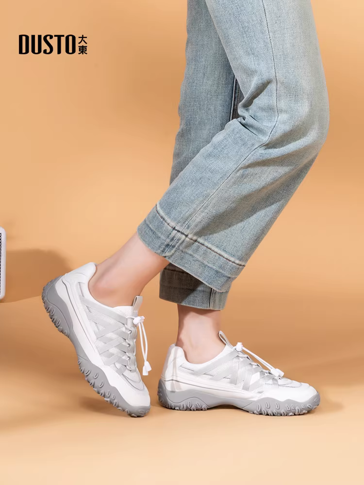 Giày nữ Dadong 2025 Giày mới mùa thu đông Giày đi bộ đường dài và leo núi ngoài trời dành cho nữ Giày tập múa ba lê Giày thể thao nữ