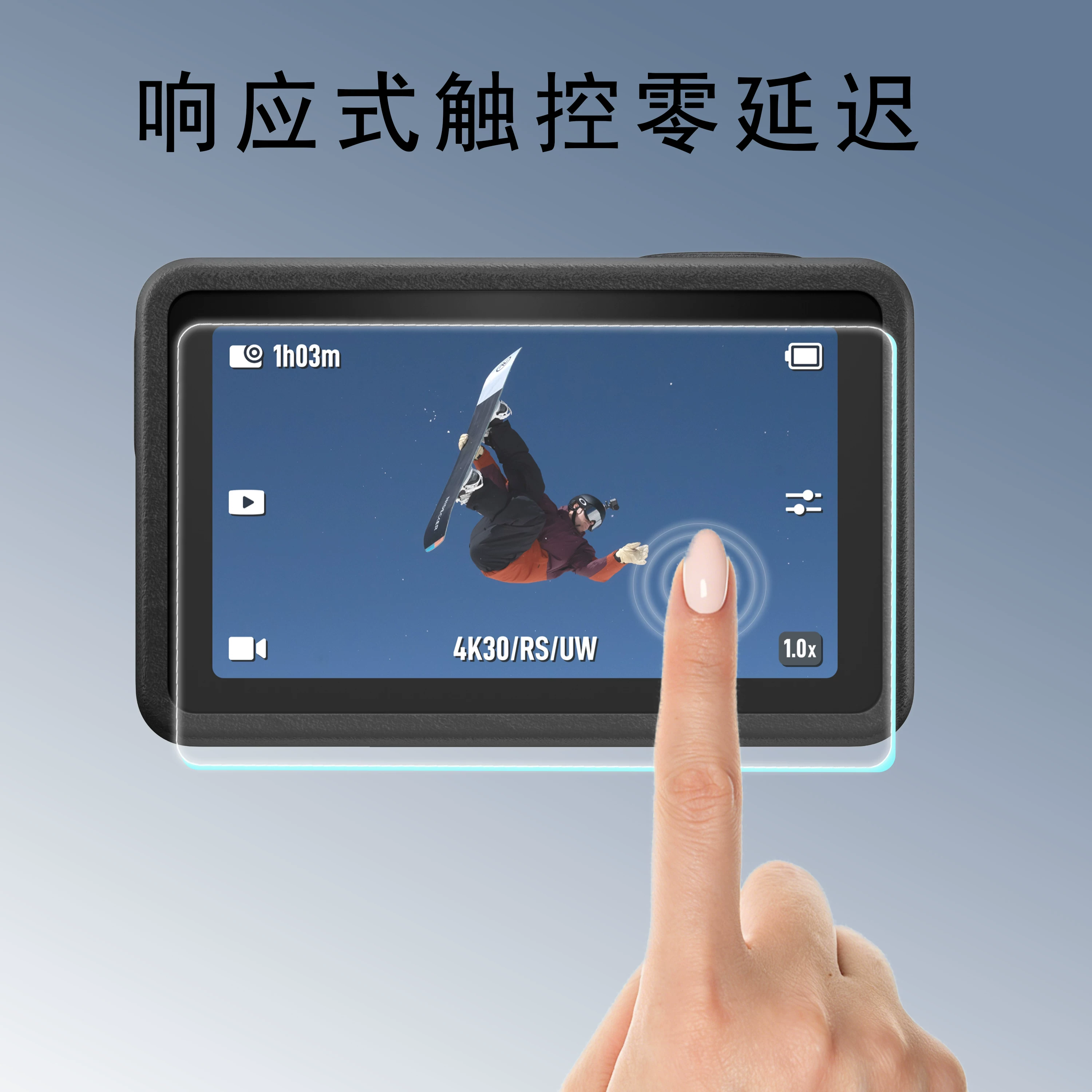 Miếng dán bảo vệ màn hình Minifocus cho DJI Osmo Action6/5pro, thích hợp cho máy ảnh thể thao, màn hình trước và sau, phim chống trầy xước và chống cháy nổ độ nét cao, phim chống phản chiếu AR.