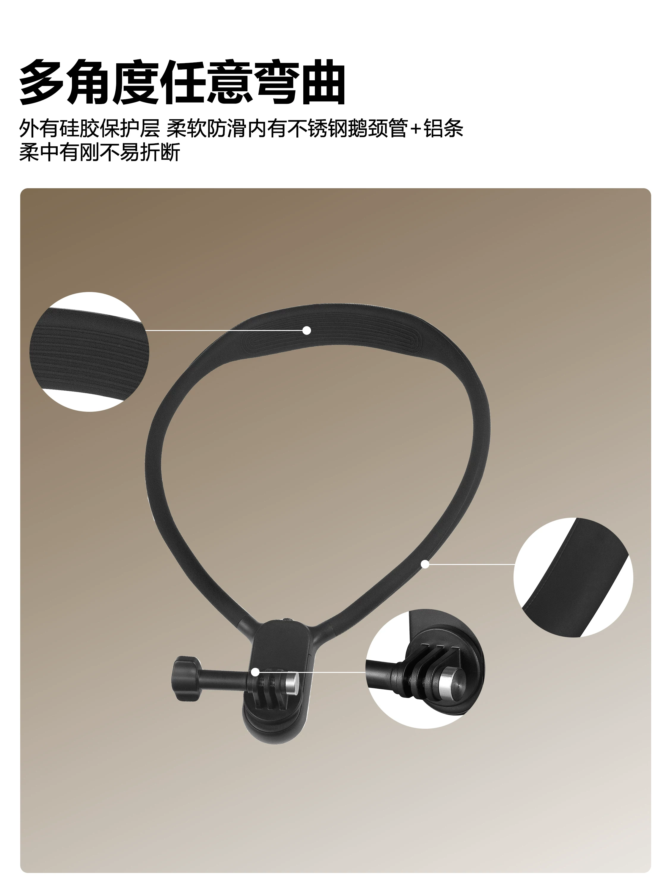 Giá đỡ tương thích Minifocus cho DJI Action6/5pro/4, quay góc nhìn thứ nhất, giá đỡ ngực điện thoại cho camera hành trình Yingshi Ace Pro2/Gopro.