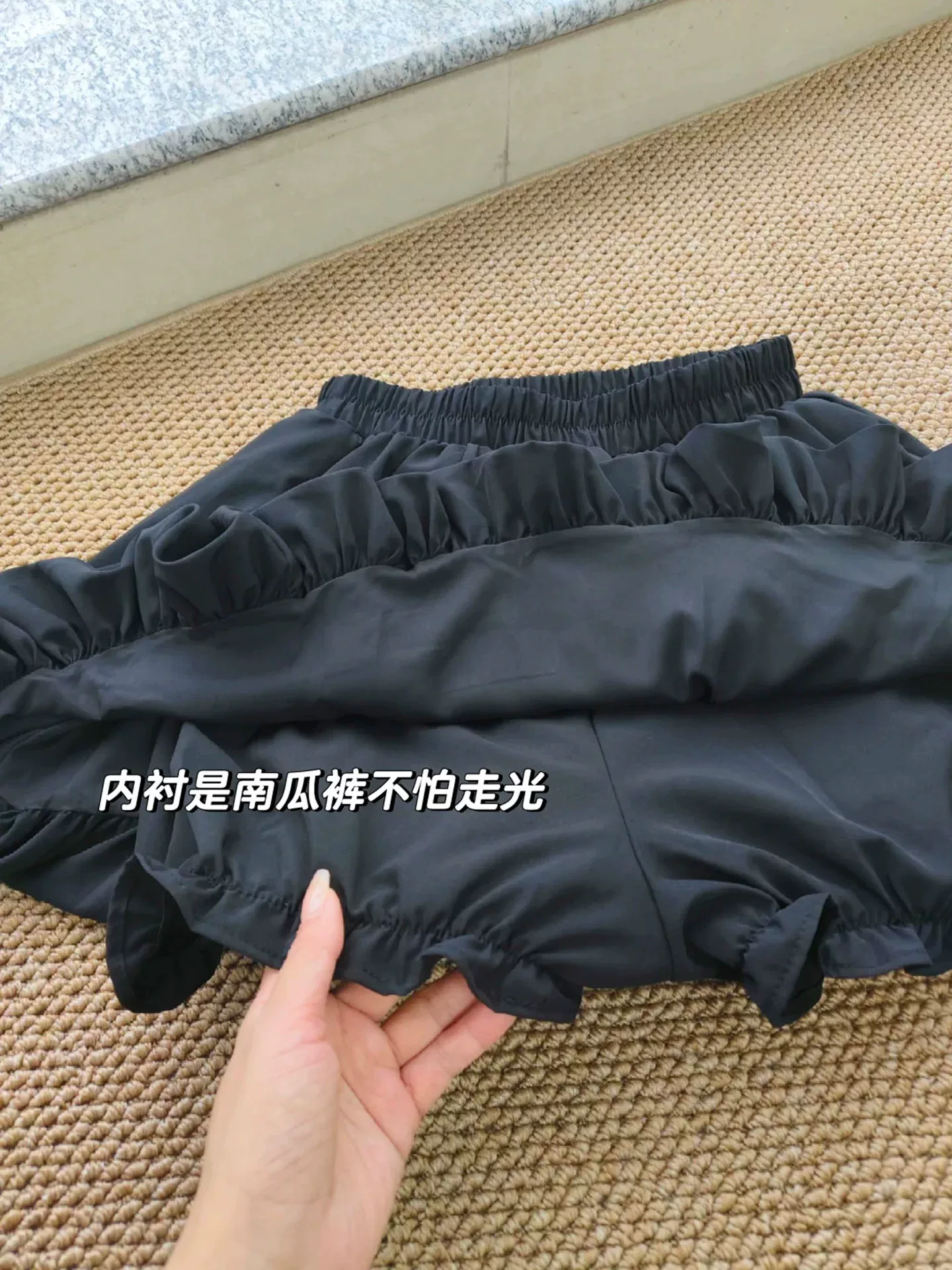 Váy xếp ly dáng chữ A cao eo họa tiết hoa dành cho nữ, mùa hè 2025, size lớn, váy ngắn kiểu đèn lồng dành cho người có thân hình quả lê, quần culottes.