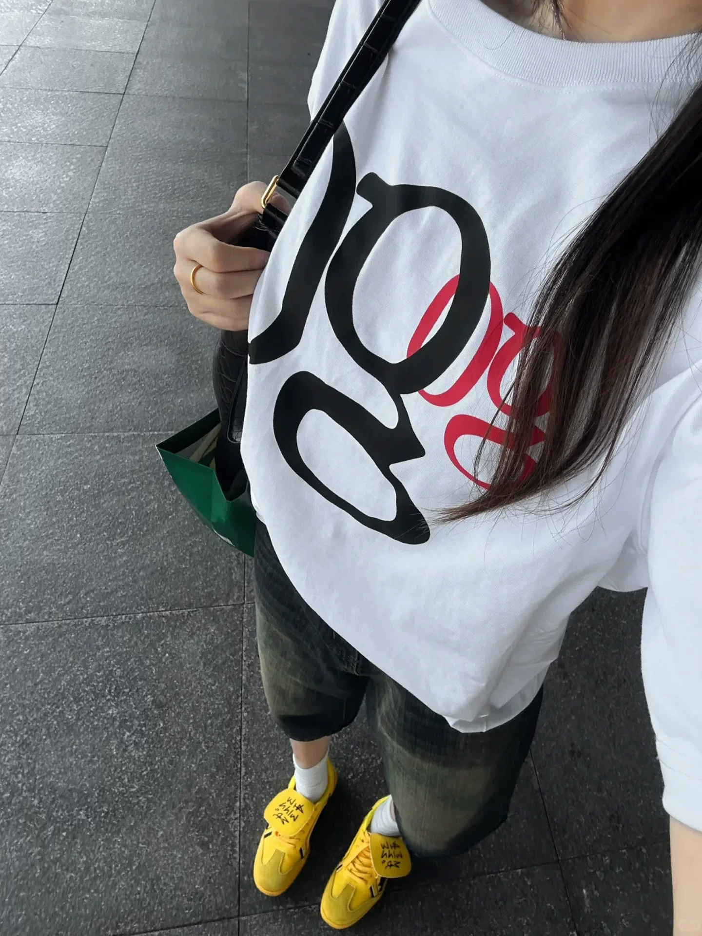 Quần crop kiểu cổ điển Mỹ dành cho nữ, cỡ lớn mùa hè, lưng cao, dáng rộng, thon gọn, dáng quả lê, quần denim ống rộng dài vừa phải.