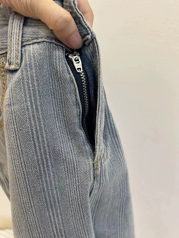 Quần short denim cỡ lớn dành cho nữ, kiểu dáng mỏng mùa hè, lưng cao, dáng rộng, tôn dáng, quần năm điểm, dáng quả lê, quần ống rộng dài đến giữa bắp chân.