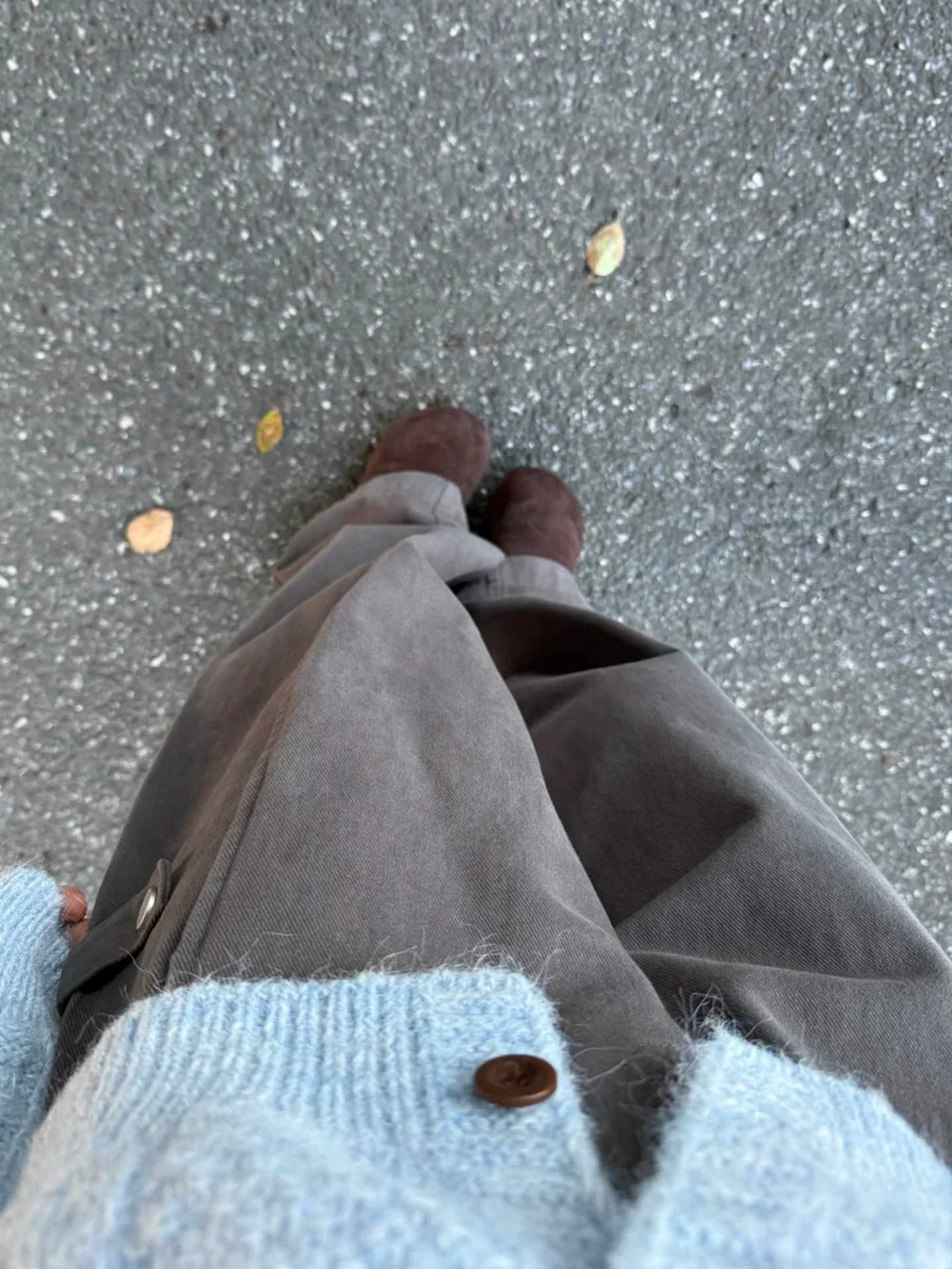 Quần âu nữ thu đông, size lớn, lót lông cừu, quần cargo dày dặn, dáng quả lê, lưng cao, tôn dáng, quần ống rộng