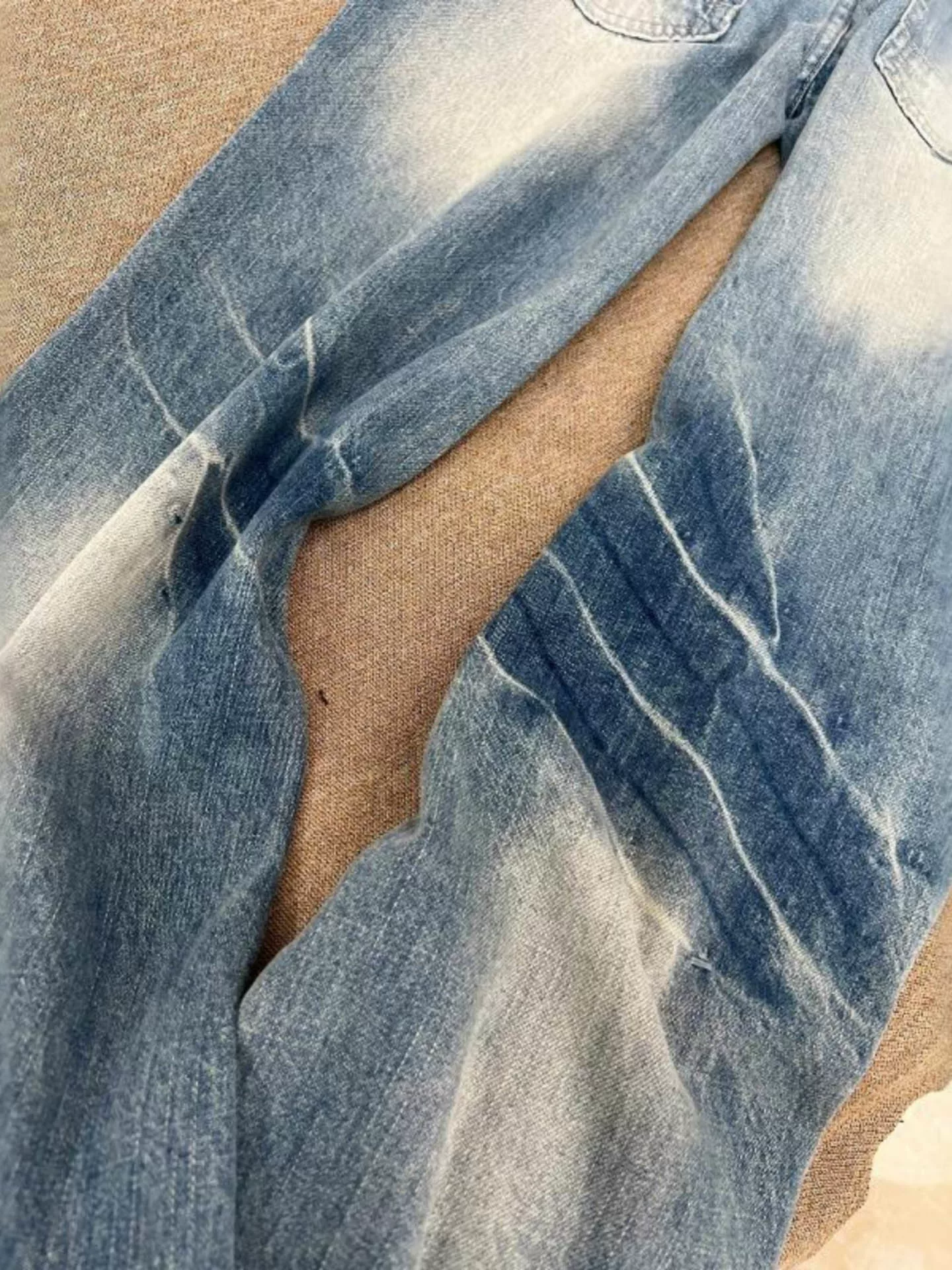 Quần jean ống loe kiểu Mỹ cổ điển dành cho nữ, phong cách đầu thu, cỡ lớn, lưng cao, dáng rộng, tôn dáng, không bó sát, quần ống chuông