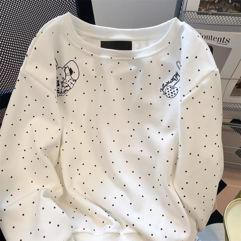 Áo len dài tay lệch vai kiểu Mỹ dành cho nữ, mùa xuân và mùa thu, thiết kế cao cấp, áo trễ vai độc đáo giúp thon gọn vóc dáng.