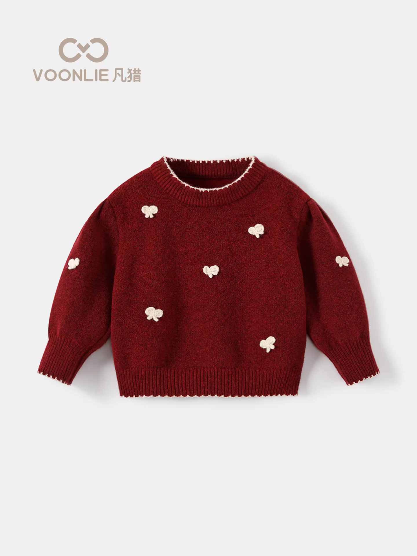 Áo len dệt kim bé gái thu đông 2025 kiểu dáng mới thời trang quần áo trẻ em áo lót bé gái áo bé gái thu đông