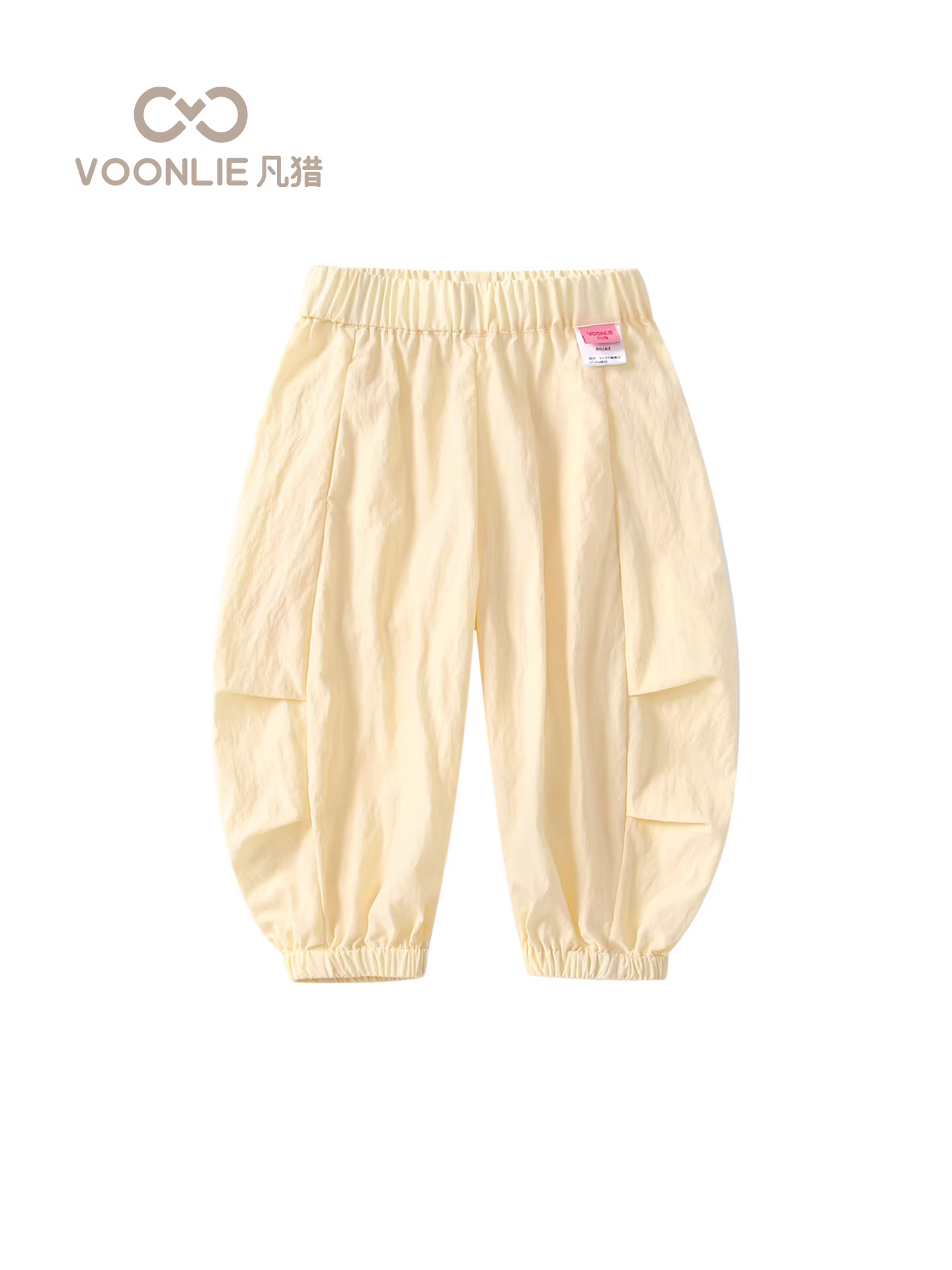 Quần bé gái Fanli mùa hè 2025, quần trẻ em thường ngày mới, mặc ngoài trời, đa năng, quần bé gái 9 phần dáng cong mùa hè