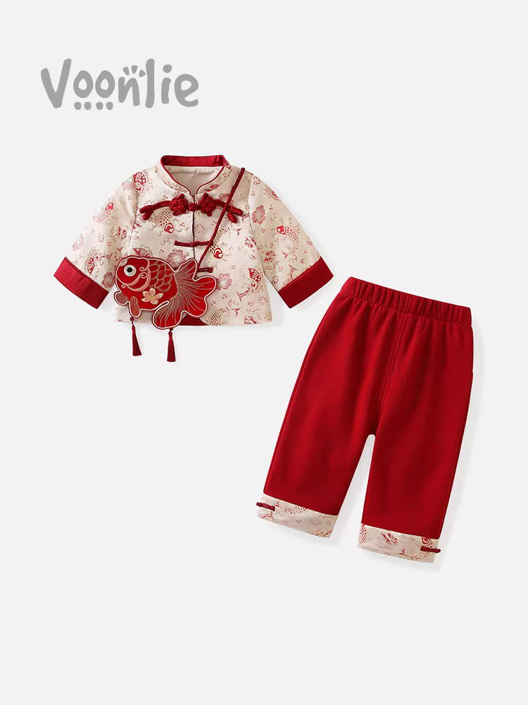 Trang phục Hanfu dành cho bé gái quần áo mùa thu phong cách Trung Hoa dành cho trẻ em trang phục nhà Đường lễ kỷ niệm sinh nhật bé một tuổi váy mùa xuân và mùa thu