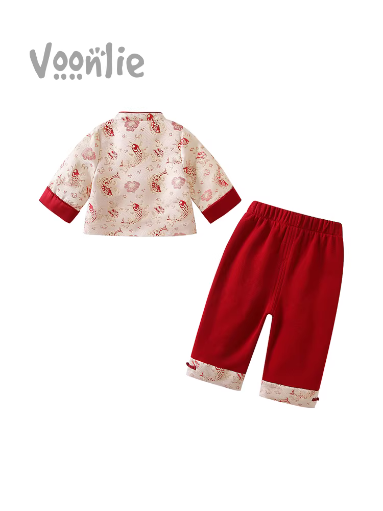 Trang phục Hanfu dành cho bé gái quần áo mùa thu phong cách Trung Hoa dành cho trẻ em trang phục nhà Đường lễ kỷ niệm sinh nhật bé một tuổi váy mùa xuân và mùa thu