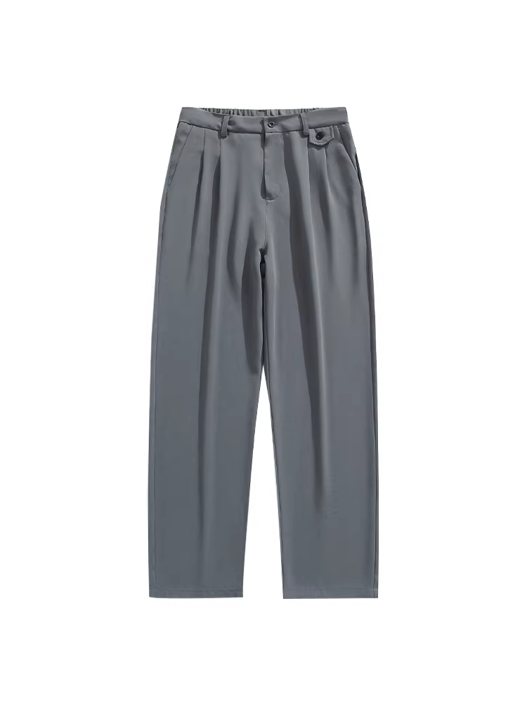 Wukong có sẵn quần âu nam chất liệu mỏng, màu trơn, kiểu dáng đơn giản, đa năng, chất liệu vải lụa đá thoáng mát, nhanh khô, thương hiệu thời thượng.