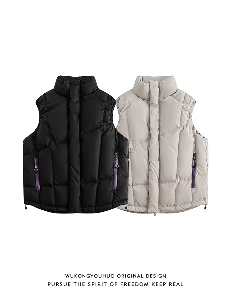 Ngộ Không có sẵn áo phao mùa đông thời thượng thương hiệu 90% lông vũ ấm áp dành cho nam, áo phao phối hợp đa phong cách cổ điển dành cho cặp đôi.