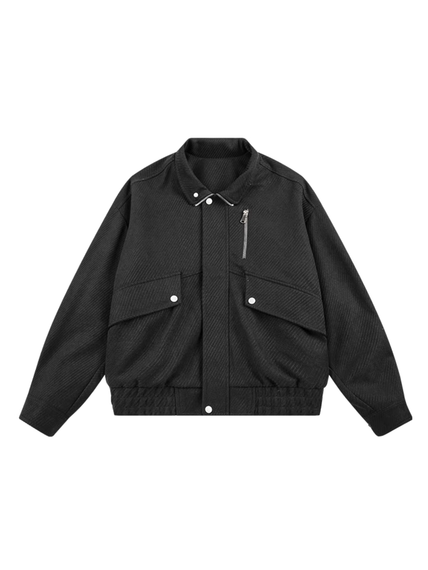 Wukong có sẵn áo khoác ngắn kiểu dáng cổ điển Mỹ dành cho nam, thương hiệu thời thượng, đa năng cho mùa thu, áo khoác đa năng dành cho cặp đôi.