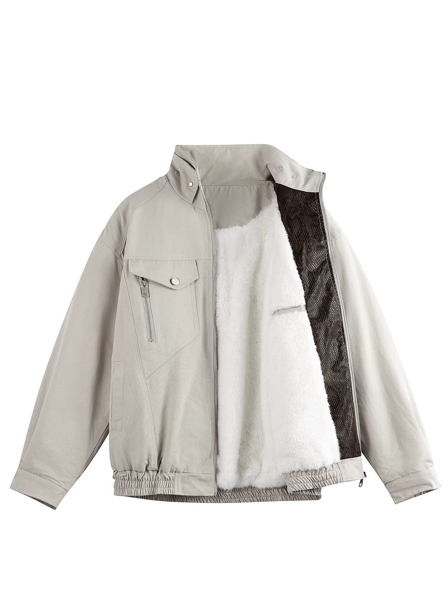 Wukong có sẵn áo khoác cotton dày dặn kiểu Mỹ dành cho nam, áo khoác cotton ấm áp đa năng phong cách cổ điển hợp thời trang dành cho cặp đôi.