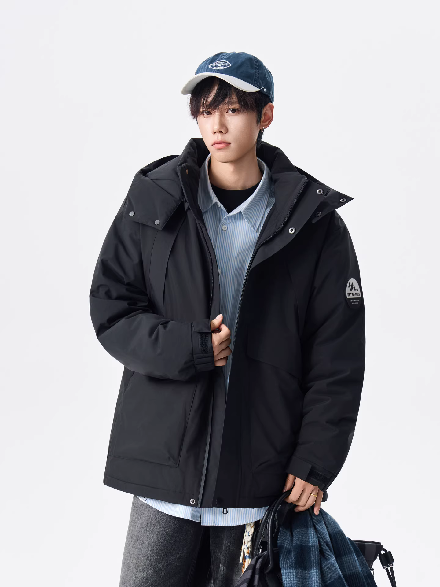 Wukong có sẵn áo khoác gió mùa đông đa năng dành cho nam, thương hiệu thời thượng, 90% lông vũ, áo khoác giữ ấm và chống lạnh cho cặp đôi.