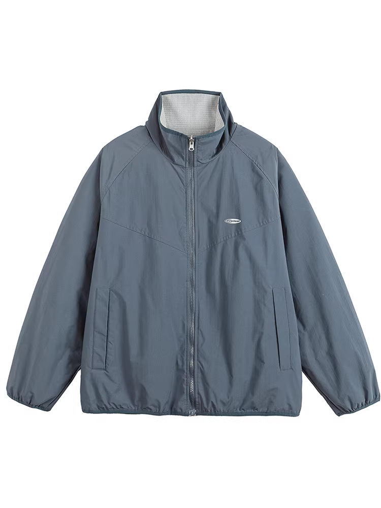 Wukong có sẵn áo khoác cổ đứng ba lớp chống thấm nước, phong cách retro Mỹ dành cho nam, thương hiệu thời thượng, dáng rộng, áo khoác đôi đa năng.