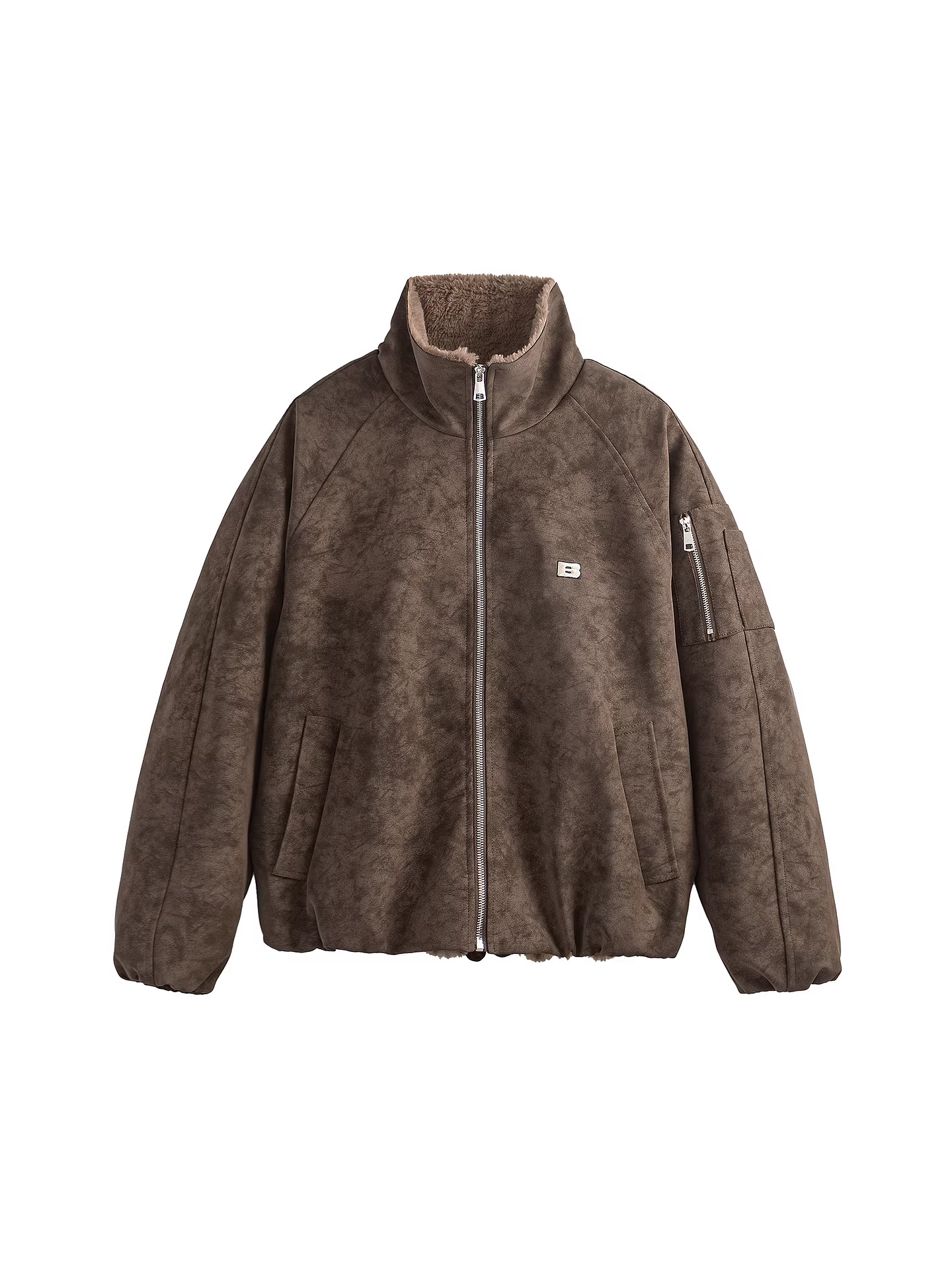 Áo khoác cotton ấm áp kiểu cổ điển Mỹ, lông thỏ giả, dành cho nam, thương hiệu thời thượng mùa đông, áo khoác dày đa năng dành cho cặp đôi, có sẵn trong kho.