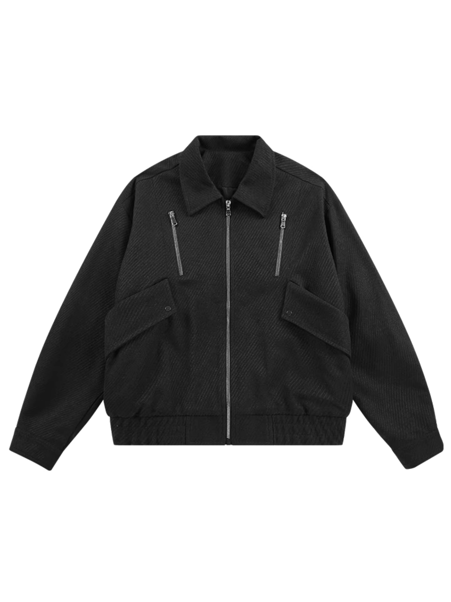 Áo khoác len có cổ kiểu cổ điển đường phố Wukong Youhuo Unisex hợp thời trang Áo khoác đa năng dành cho cặp đôi