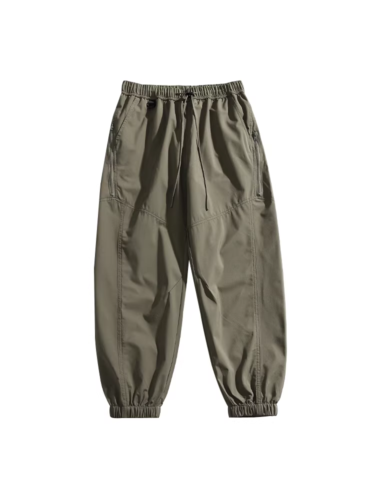 Wukong có sẵn quần jogger cargo nam thời trang retro, chống thấm nước, phong cách đường phố, dáng rộng, đa năng, quần dài thường ngày.