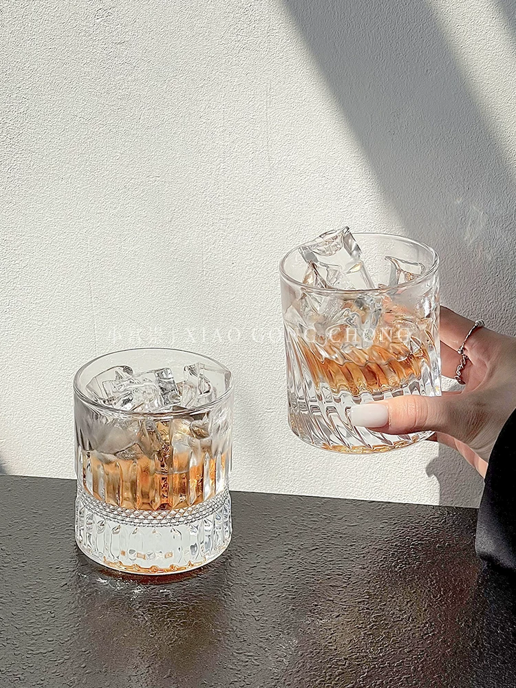 Ly rượu whisky cao cấp, ly rượu pha lê sang trọng nhẹ nhàng, ly gia dụng cao cấp có họa tiết khắc, ly bia, ly đá viên.