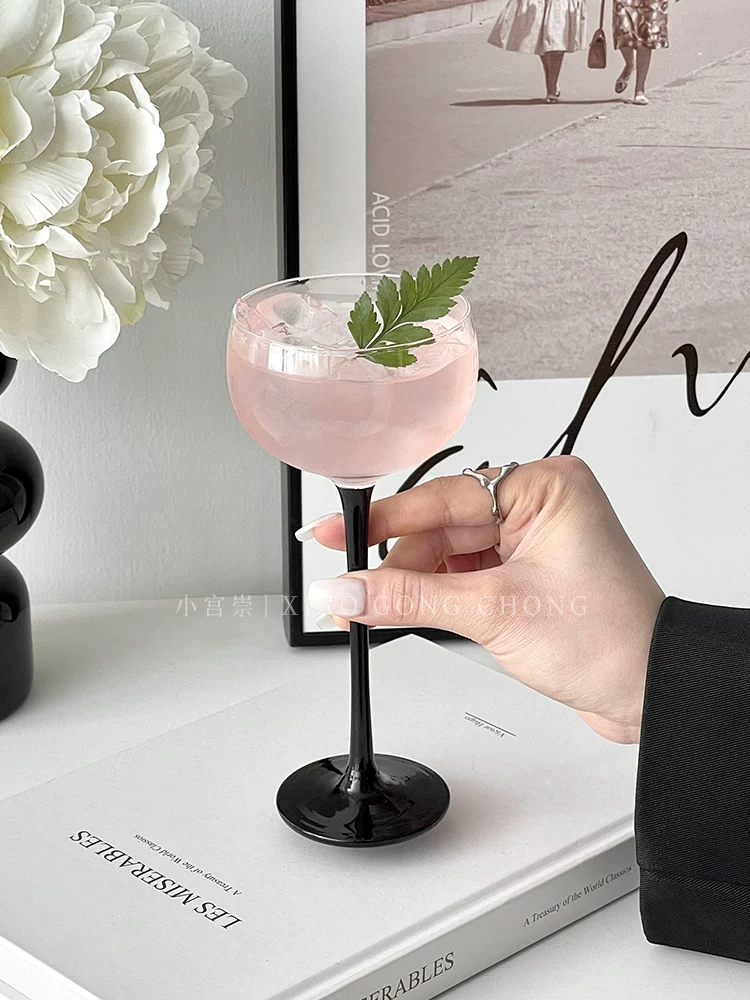 Tháp ly cocktail sáng tạo, ly cao cấp để uống nhẹ nhàng, ly cocktail, ly cao phong cách ins, ly thủy tinh, ly rượu sâm banh, ly nước ép