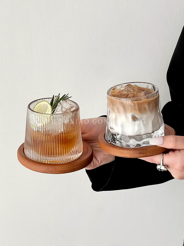 Ly xoay sáng tạo, ly thủy tinh giảm stress, ly rượu whisky, cốc cà phê, cốc nước ép, cốc bia