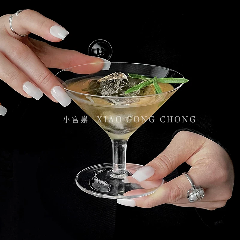 Ly cocktail kiểu Nhật, ly martini sáng tạo, ly trumpet, ly uống nước, cốc miệng rộng, cốc trà đặc biệt