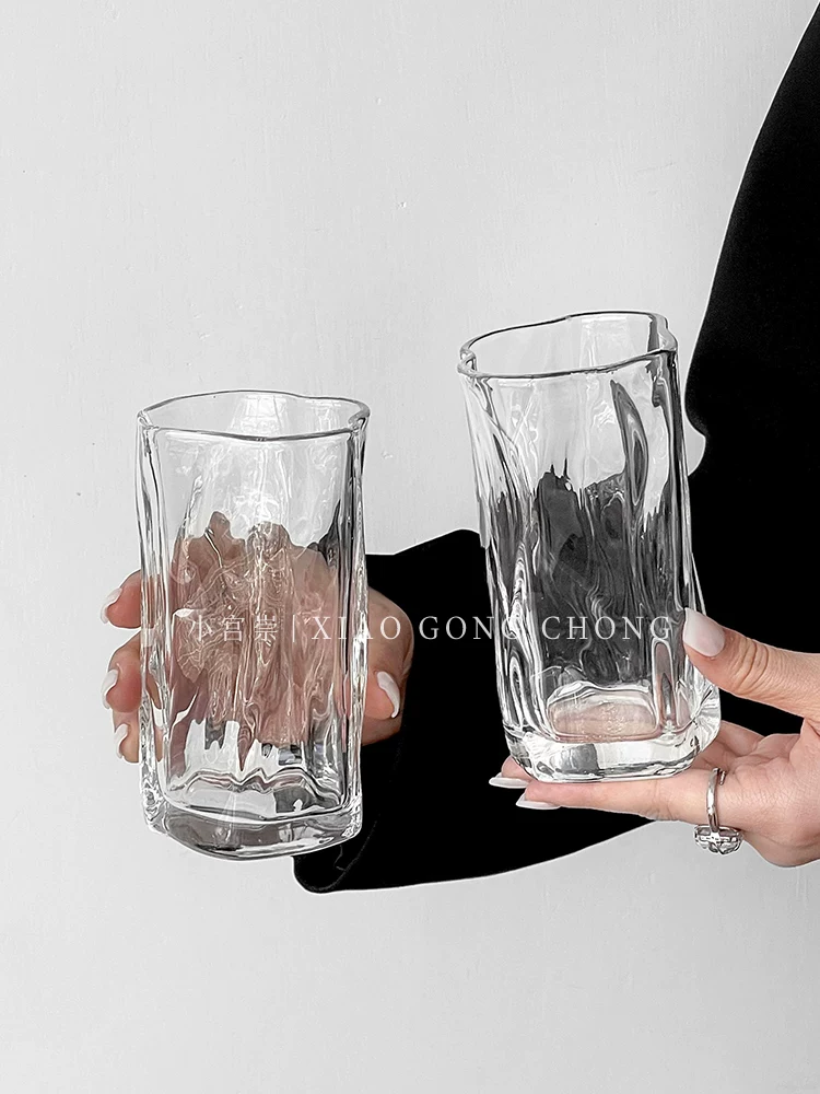 Bộ cốc nước cao cấp dùng cho phòng khách, gia đình, tiếp khách, cốc thủy tinh, ấm nước dung tích lớn, tách trà, cốc nước ép, cốc uống nước