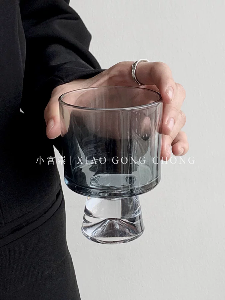 Ly tráng miệng kiểu người nổi tiếng mạng xã hội, ly cà phê, ly nước ép cao kiểu Hàn Quốc, ly nước uống lạnh cao cấp, ly nước ngọt có ga