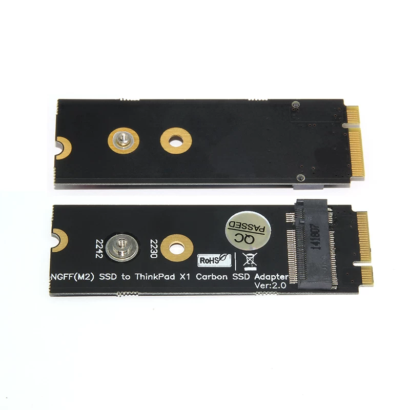 Thích hợp cho ổ cứng M.2 NGFF 2242 với ổ cứng thể rắn SSD Lenovo X1 2013 2012 6-20PIN