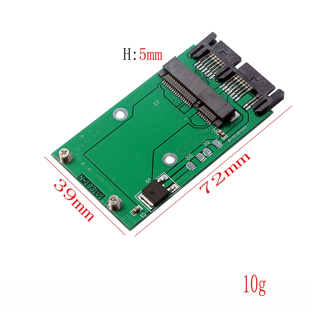 msata sang micro sata msata sang giao diện micro sata 1.8inch 7+9