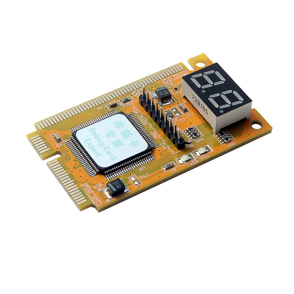 Thẻ chẩn đoán máy tính xách tay Thẻ chẩn đoán lỗi thẻ ghi lỗi mini PCIE mini PCI E