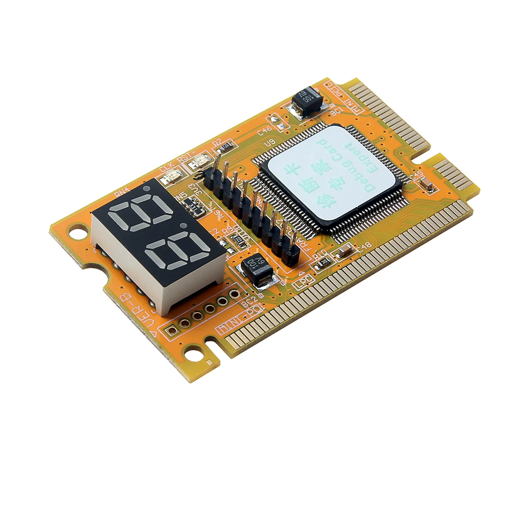 Thẻ chẩn đoán máy tính xách tay Thẻ chẩn đoán lỗi thẻ ghi lỗi mini PCIE mini PCI E