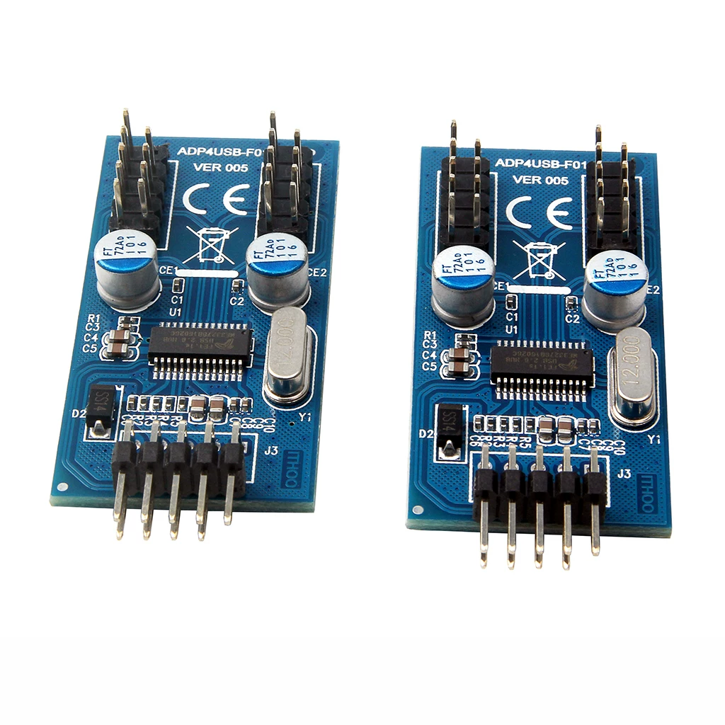 Bo mạch chủ đầu nối USB 9 chân, bộ chia 1 thành 4 cổng, đầu nối đực 4 cổng, đầu nối cái 9PIN, cáp chuyển đổi 1-4 cổng