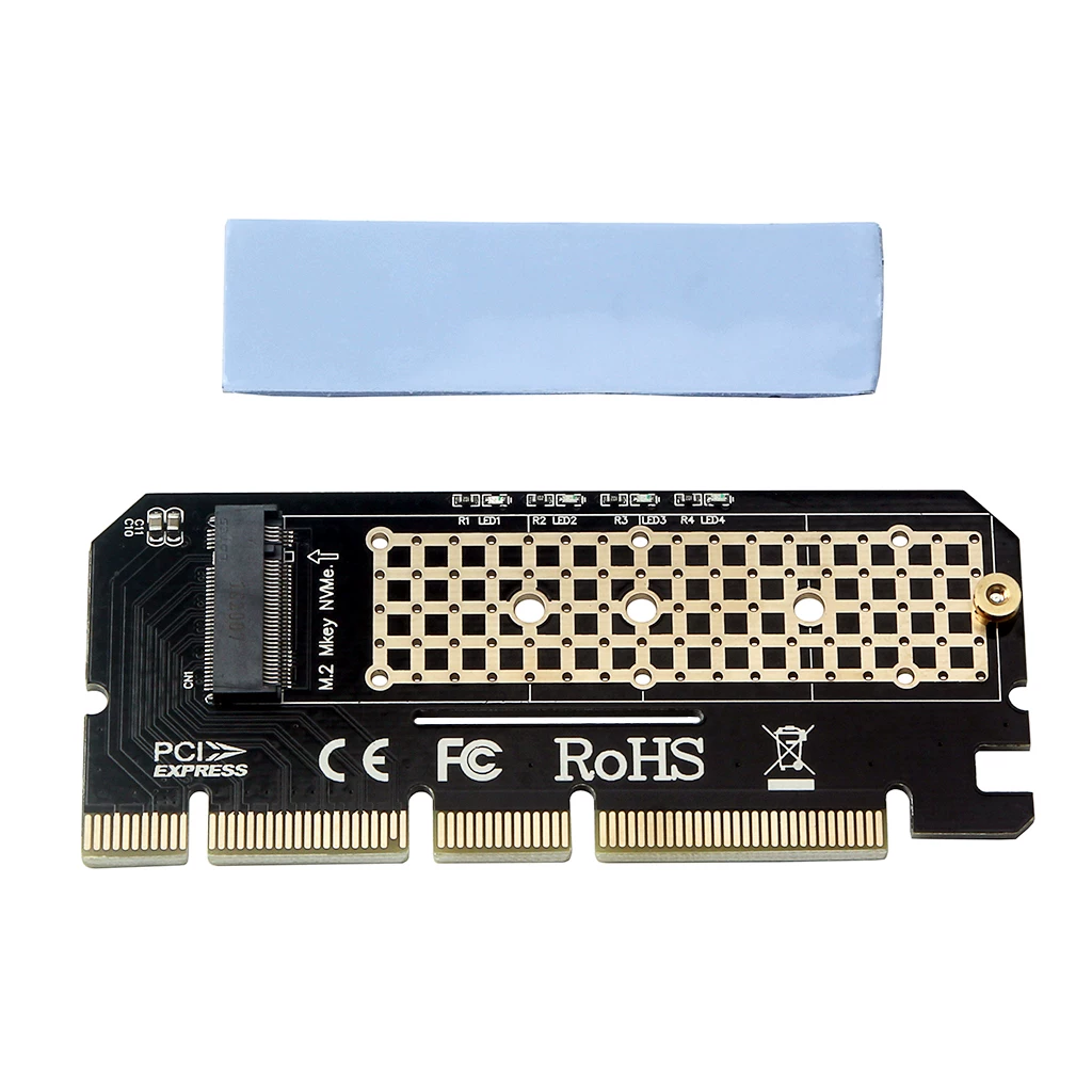 PCIE NVME m.2 M Key loại M.2 SSD sang PCIE 4X 8X 16X thẻ mở rộng thẻ chuyển đổi