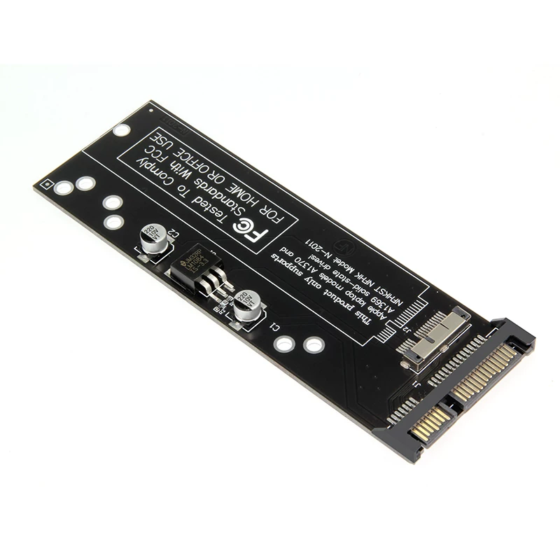 Thích hợp cho các mẫu máy tính xách tay Apple Air 2010 và 2011, ổ cứng thể rắn SSD sang thẻ chuyển đổi giao diện SATA