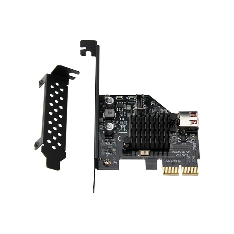 Miễn phí vận chuyển bo mạch chủ USB3.0 mặt trước 19PIN sang 3.1 C TYPE-E adapter 20-pin sang 19-pin thẻ mở rộng