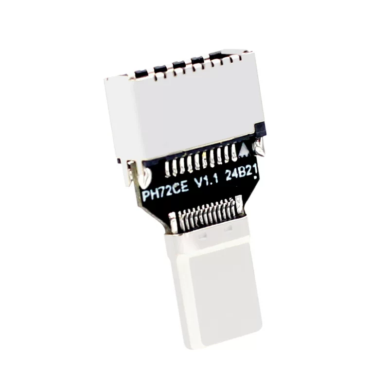 USB3.0 TYPE-C nam sang TYPE-E nữ 20Gbps vỏ máy tính mặt trước thẻ mở rộng bộ chuyển đổi 19 chân