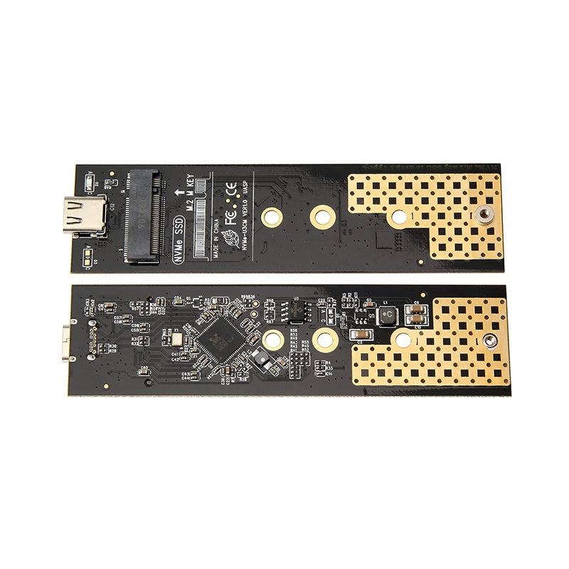 Thẻ chuyển đổi giao thức kép NGFF M.2 USB3.0 sang giao thức NVME, giao thức SATA, vỏ ổ cứng Typc-A