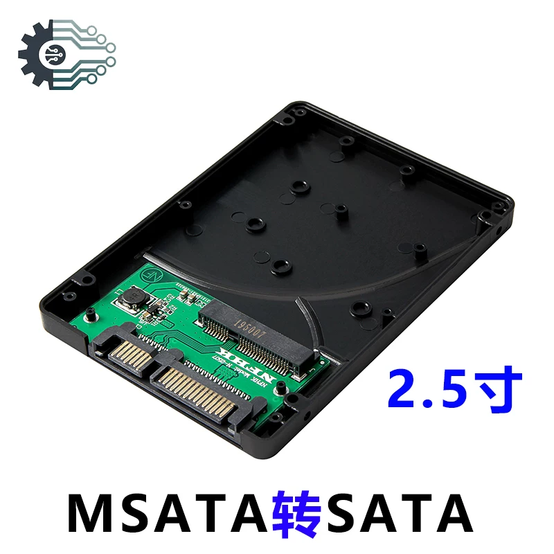 Hộp chuyển đổi Msata sang SATA 2.5inch Thẻ chuyển đổi ổ cứng thể rắn MSATA sang SATA3.0 SSD 7MM
