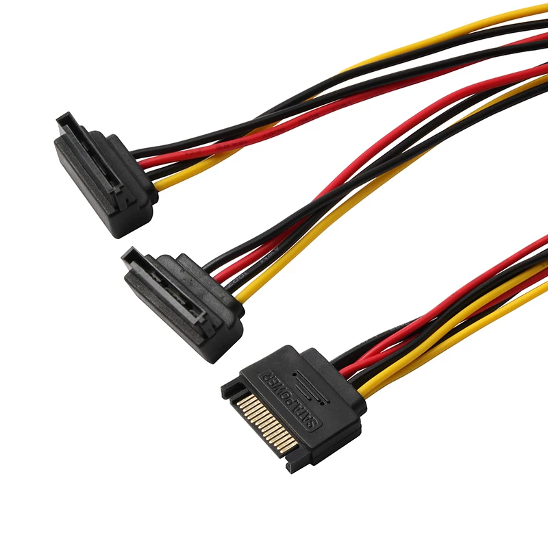 Bộ chia cáp nguồn ổ cứng SATA, bộ đổi nguồn, ổ đĩa quang máy tính nối dài nối tiếp từ nam sang nữ