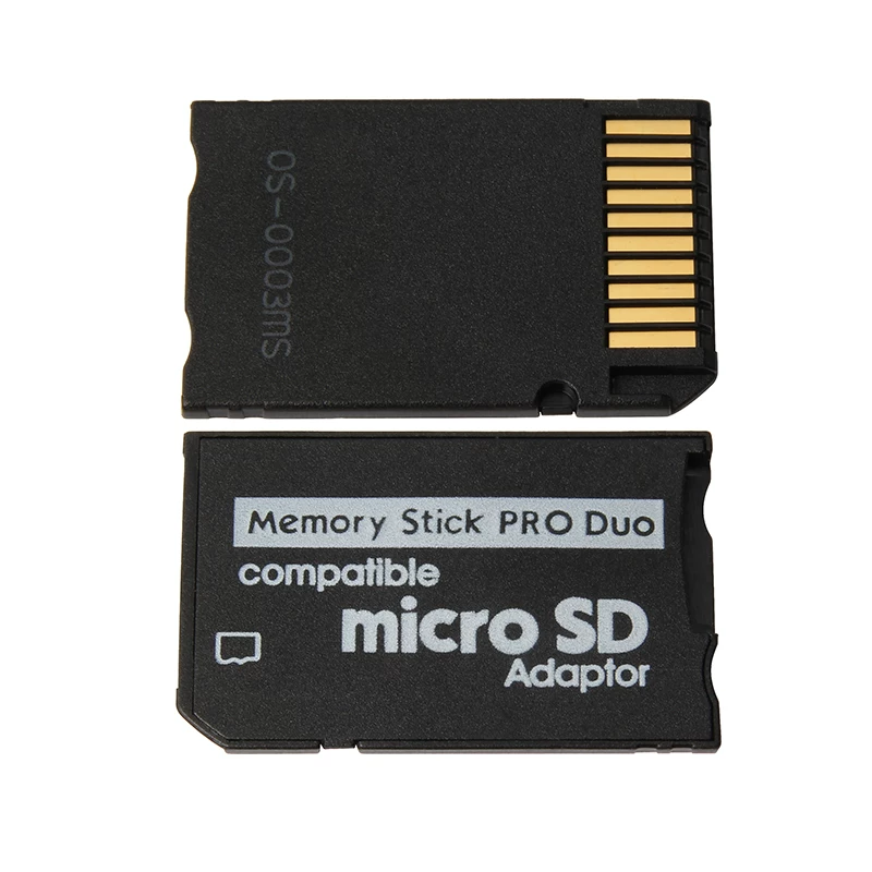 Thích hợp cho bộ chuyển đổi thẻ nhớ PSP TF sang bộ chuyển đổi bộ nhớ dạng que ngắn MS micro sd sang MS PRO DUO