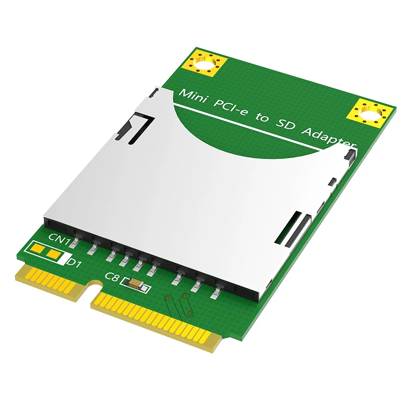Thẻ nhớ SD sang thẻ chuyển đổi giao diện MINI PCI-E Trình điều khiển thẻ SD ổ cứng thể rắn Mini PCI-E