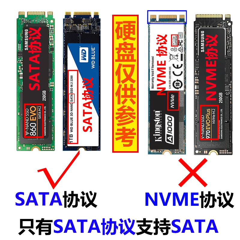Ổ cứng NGFF sang thẻ chuyển đổi SATA ngff SSD ổ cứng thể rắn M.2 SSD sang 2.5inch SATA3.0