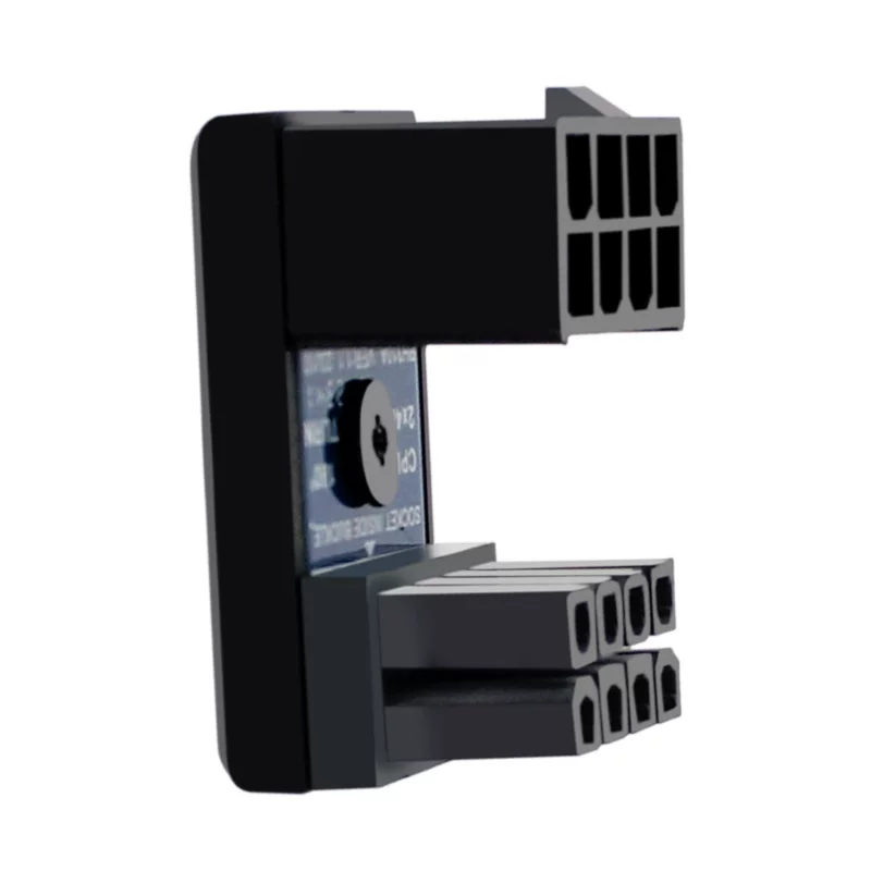 Bộ cấp nguồn CPU Bộ chuyển đổi điều khiển 180 độ Bộ chuyển đổi 8PIN để định tuyến cáp khung gầm để cải thiện tính thẩm mỹ và giải quyết các vấn đề về định tuyến cáp CPU