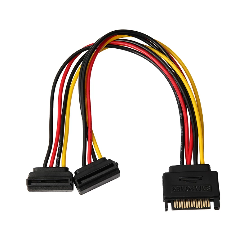 Bộ chia cáp nguồn ổ cứng SATA, bộ đổi nguồn, ổ đĩa quang máy tính nối dài nối tiếp từ nam sang nữ