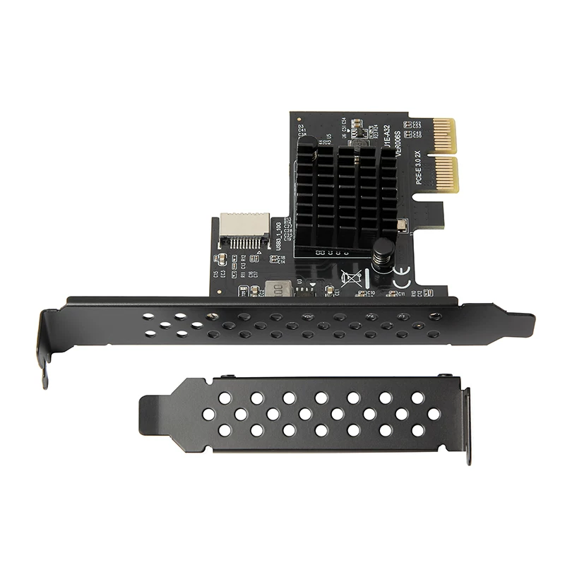 Thẻ mở rộng PCI-E 2X gắn phía trước sang TYPE-E Bộ điều khiển chính USB3.1 Bộ chuyển đổi Xiangshuo ASM3142 10Gbps