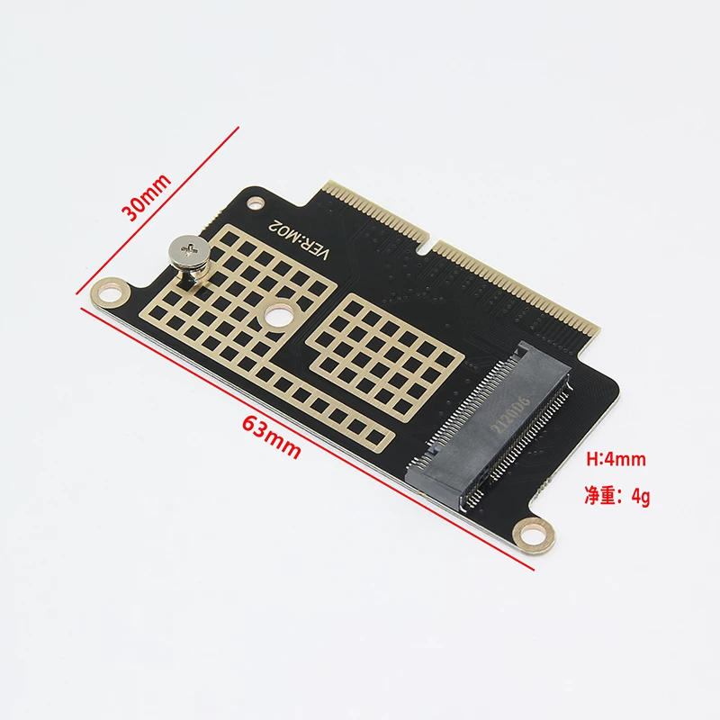 Thích hợp cho Apple 2016 2017PRO A1708 NVME thẻ mở rộng ổ cứng, thẻ nâng cấp mở rộng mackpro