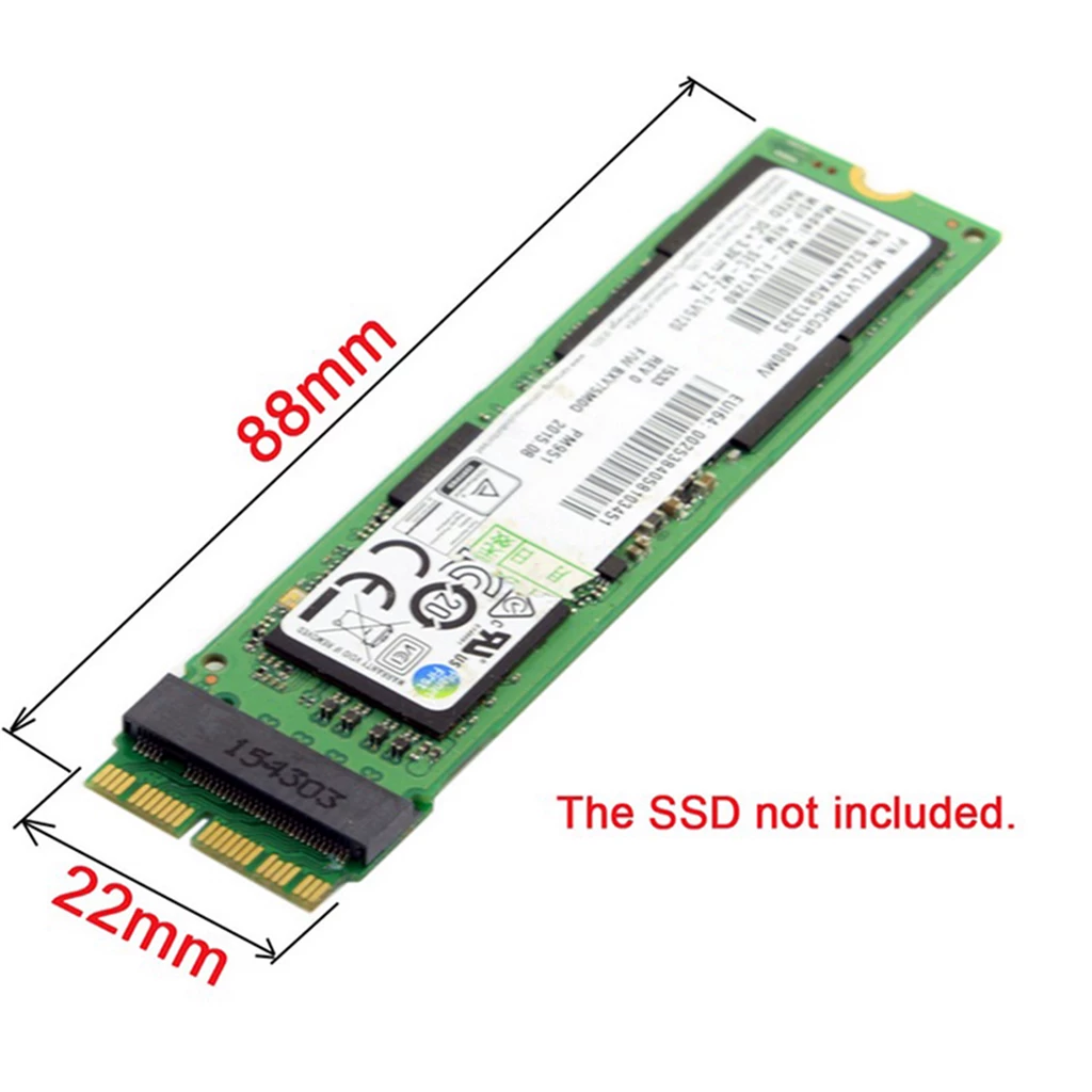 Thích hợp cho thẻ chuyển đổi SSD M.2 sang 2013 2014 2015 2016 2017 Air pro Apple SSD