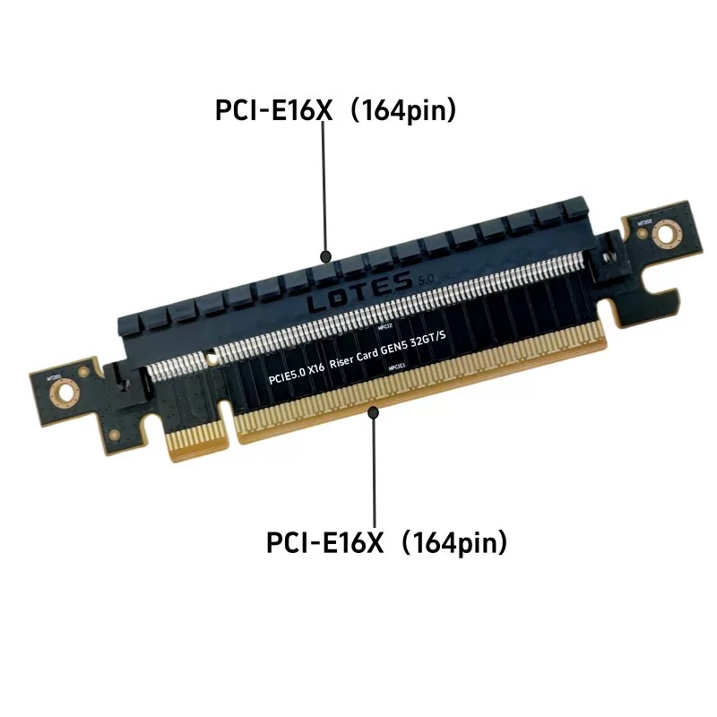 Card chuyển đổi nâng cấp card đồ họa PCIE5.0 16X, card chuyển đổi PCI-E164p, Gen5 32GT/s
